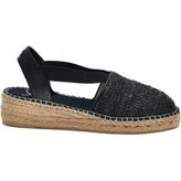 Su Espadril Dilara Siyah Kadın Espadril Sandalet