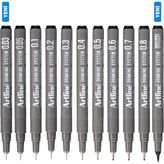 Südor Artline Drawing System Teknik Çizim Kalemi 11'li Tam Set-4
