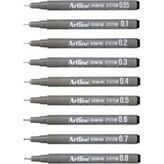 Südor Artline Drawing System Teknik Çizim Kalemi 9'lu Tam Set