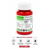 Sudor Kumas Boyası 25Ml. Kırmızı