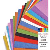 Südor Simli Karton 20x30 Cm 250 Gr 10'lu 10 Renk