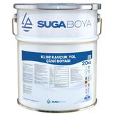 Suga Klor Kauçuk Yol Çizgi Boyası
