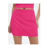 SUHIS Pembe Beli Lastikli Dar Mini Etek
