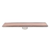Sukar Duş Kanalı Bronz 60 Cm Line 6 Ve Yeşil Alt Dirseği
