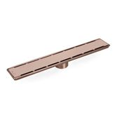 SUKAR LİNE/6 40CM BRONZ PLAİN IZGARALI DUŞ KANALI