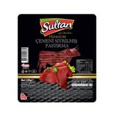 Sultan 100 gr Çemeni Sıyrılmış Pastırma