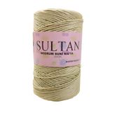 Sultan Bodrum Suni Raffia Rafya El Örgü İpi 200 gr 02 Bej