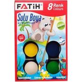 Sulu Boya 8 Renk 24 ml S-8
