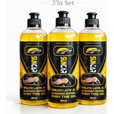 SunCar LASTİK PARLATICI JEL 600 ML 3LÜ SET
