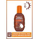 Suncare Spf6 Bronzlaştırıcı Güneş Yağı Sprey 220 Ml