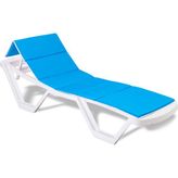 Sunfabric Katlanır Yüzer Şezlong Minderi - Açık Mavi