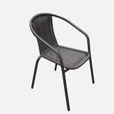 Sunfun Resin Wicker Rattan Sandalye