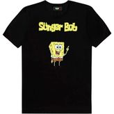 Sünger Bob Siyah TIŞÖRT124 - XL