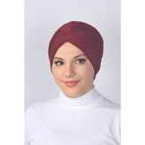 Süngerli Çapraz Bone Bordo