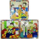 Sunman Tahta 16X2 Prç 3 Farklı Model Puzzle