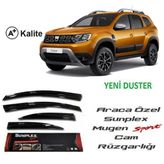Sunplex Dacia Duster Mugen Tip 2018 Cam Rüzgarlığı