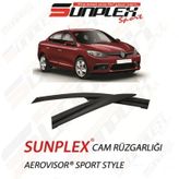 Sunplex Renault Fluence 4 Parça 2009-2016 Cam Rüzgarlığı