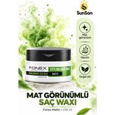 Sunson Mat Görünümlü Saç Şekillendirici Wax 150 ml