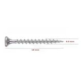 Sunta Vidası 4,0X18 Çinko 50 Adet