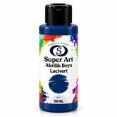 Super Art Multisurface Akrilik Boya 100 ml (Lacivert)