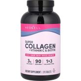 Super Collagen + Vitamin C & Biotin, 270 Tablets - Aromasız