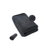 Süper Emici Oto Kurulama Bezi Araç Temizlik Havlusu Mikrofiber Temizleme Bezi Araba Yıkama Süngeri (50x70cm) (Gri)