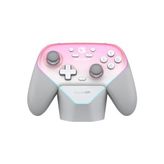 Super Gaming Controller For Pc/switch/ios/, Hall Effect Stick & Trigger, Rubberized Grips, Rgb Lighting, Swappable Abxy, Detachable Faceplate, 1000MAH With Charging - standart