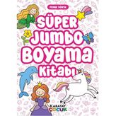Süper Jumbo Boyama Kitabı - Pembe Dünya