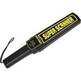 Super Scanner GP-3003B1 El Tipi Metal Üst Arama Dedektörü - Siyah