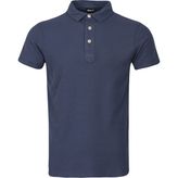 Superfly Düz Basic Polo Yaka Erkek Tişört 20817 S - İndigo