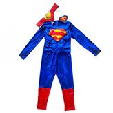 Superman Kaslı Kostüm 4-6