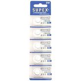 Supex Cr1216 3V Lityum Düğme Pil - 5'Li Kart