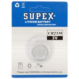 Supex CR2330 3 Volt Tekli Lityum Pil