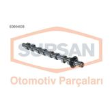 Supsan E0004033 P206 Uyumlu Eksantrik Mili
