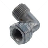 SüpürgeMarket Ocak - Fırın Doğalgaz Dirsek - 1/4