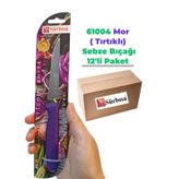Sürbisa 61004 12 Adet Mor Sebze Bıçağı