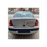 ŞüsCarOto Aksesuar Renault Clio 2 Symbol 1998-2008 Sedan Uyumlu Bagaj Üstü Spoiler Çıtası Piano Black Parlak Siyah (00)