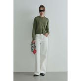 Suud Collection Haki Lea Triko Hırka