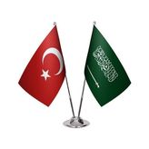 Suudi Arabistan İkili Masa Bayrağı