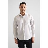 Süvari Bej Regular Klasik Yaka Casual Gömlek - 2XL