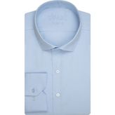 Süvari Classics Slim Fit Dar Kalıp Cepsiz Gömlek - Açık Mavi