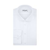Süvari GM2024700291 Klasik Yaka Fit Armürlü Mavi Erkek Gömlek
