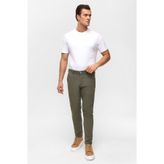 SÜVARİ Koyu Haki Slim Armürlü Pantolon