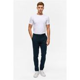 SÜVARİ Lacivert Slim Armürlü Pantolon