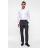 Süvari Siyah Regular Armürlü Pantolon-38627 Siyah