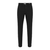 SÜVARİ Siyah Regular Armürlü Pantolon