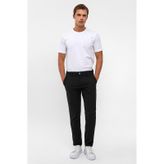 SÜVARİ Siyah Slim Desenli Pantolon