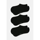 Suwen Görünmez 3 Lü Modal Sneaker Çorap - Siyah