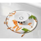 SUWORS Ufo Lavabo & Küvet Tıkacı – Evrensel Lavabo Stopperi, Koku ve Sızıntı Önleyici Silikon Vantuzlu Tıkaç – Saç ve Artık Tutucu, Mutfak & Banyo Gideri için Uyumlu Sink Stopper