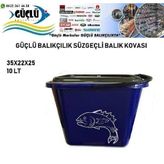 Süzgeçli Balık Kovası 10Lt